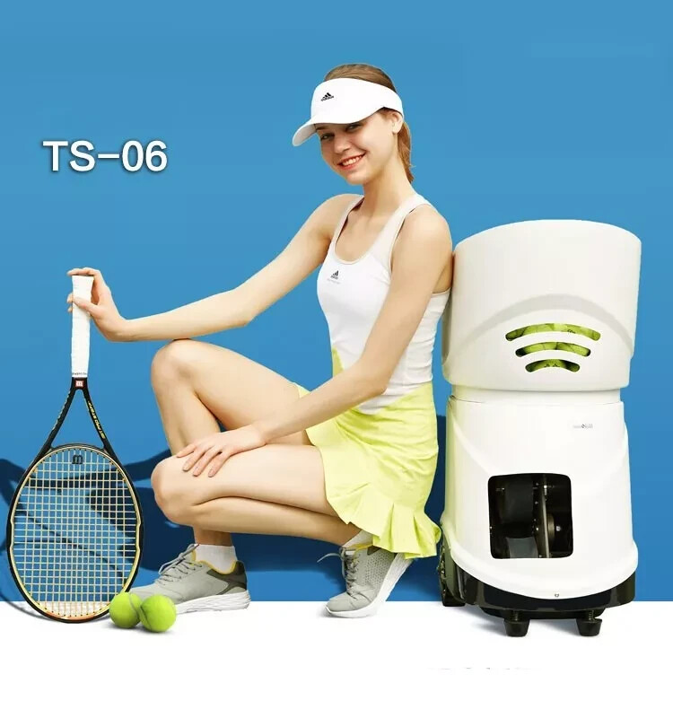 TS-06 Tennis Automatic Serve Machine Tennis Training Machine APP Control Count