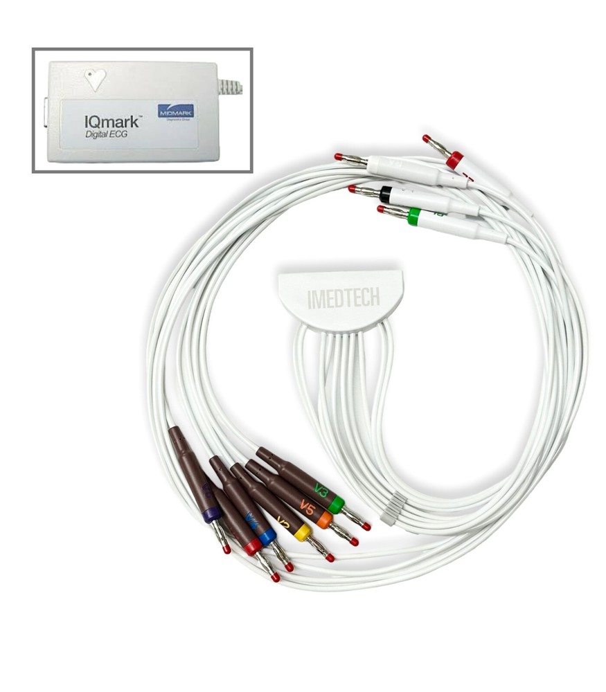 Midmark IQmark EKG Cable replacement - Same Day Shipping