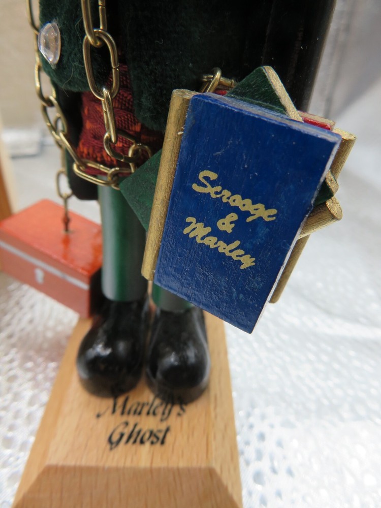 Steinbach Limited Ed. MARLEY'S GHOST * SIGNED* Nutcracker, 5.5 " tall