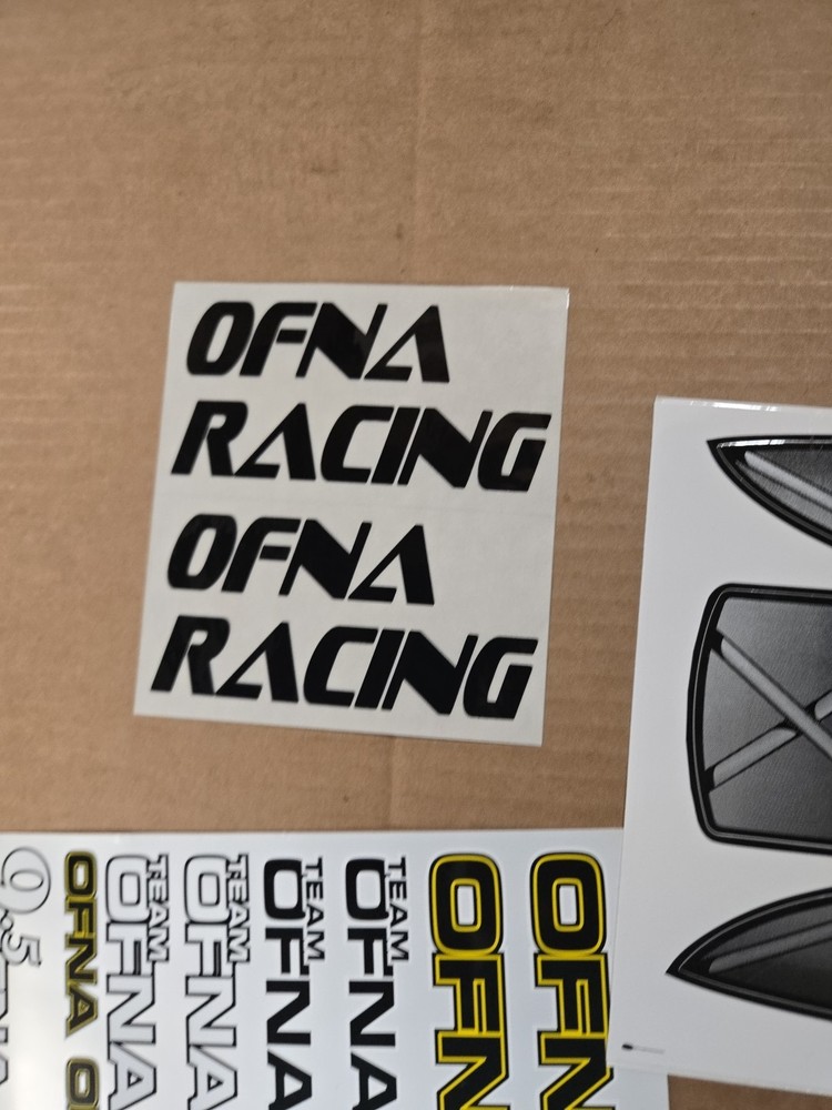 Vintage Ofna 9.5 1/8 Buggy Decals