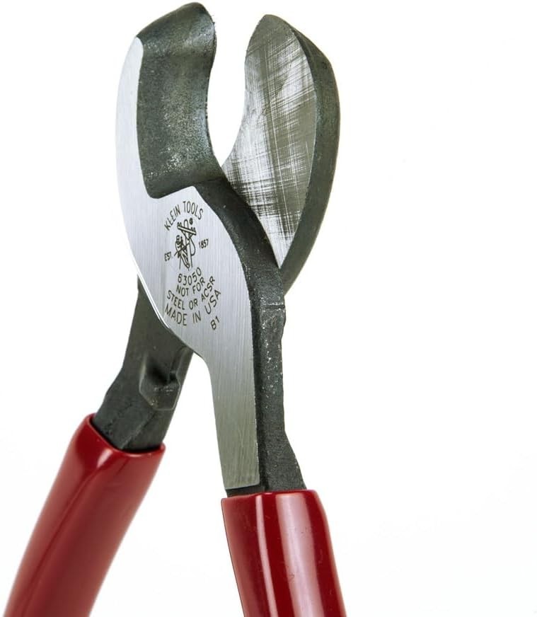 Through-Hardened Cable Cutter Designed for Long-Lasting Cutting Surfaces