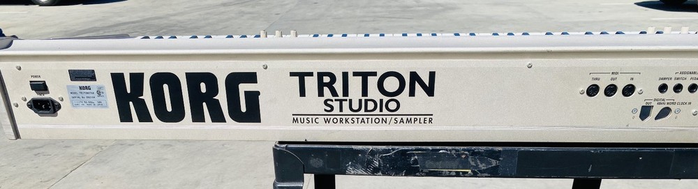KORG Triton Studio ST88 Keyboard Music Workstation/Sampler