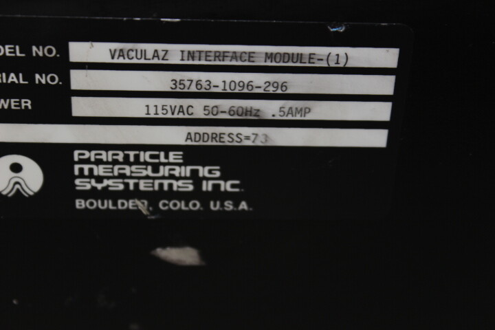 5256 Particle Measuring Systems VacuLaz Interface Module-(1)