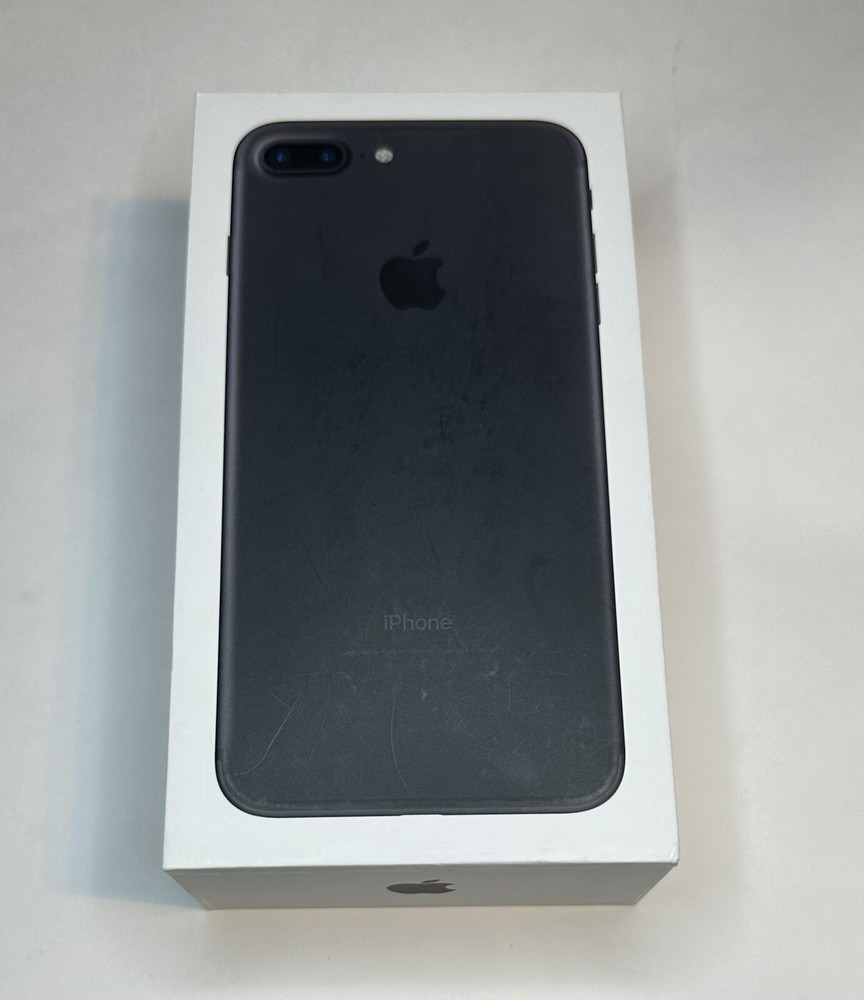 Apple iPhone 7 Plus EMPTY BOX ONLY/NO PHONE - Black 128 Gb