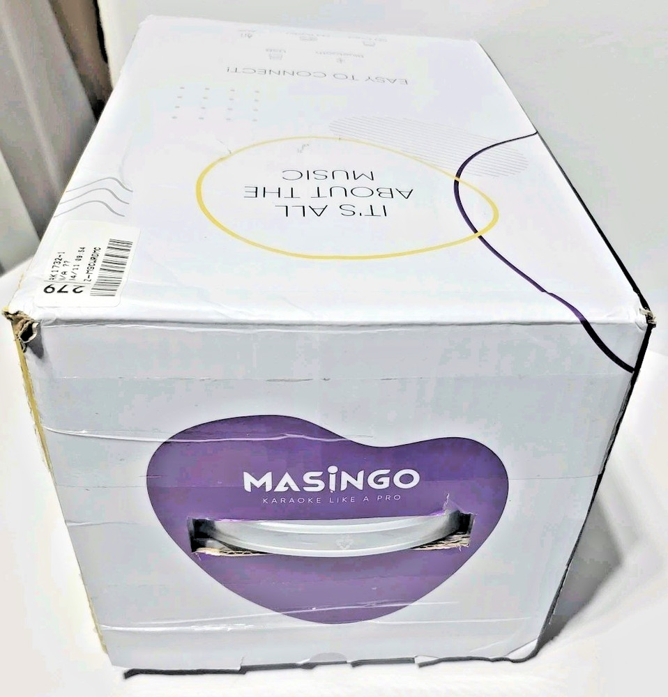 Masingo Karaoke Machine Black
