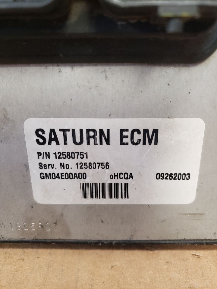 Engine ECM Electronic Control Module 2.2L Opt L61 Fits 04 ION 946737
