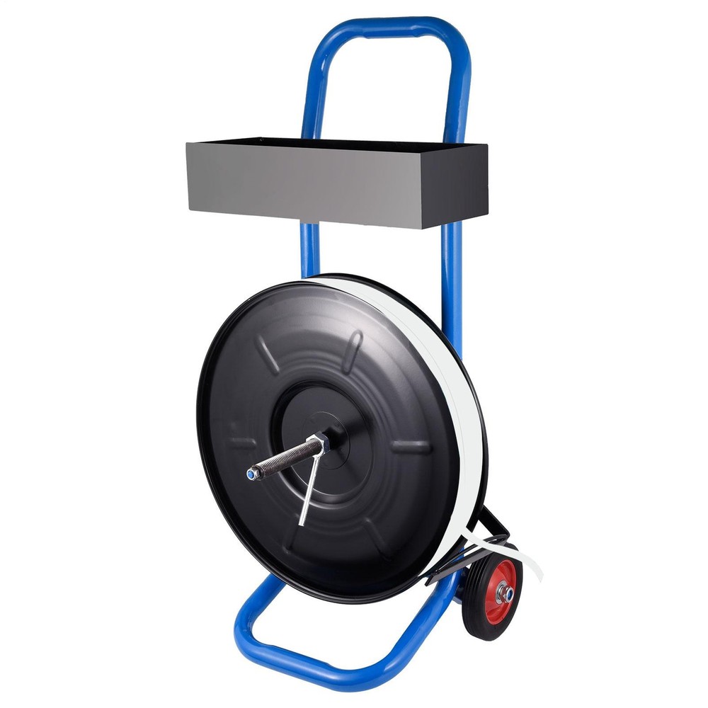 Strapping Cart for PET/PP Polyester Straps with Core