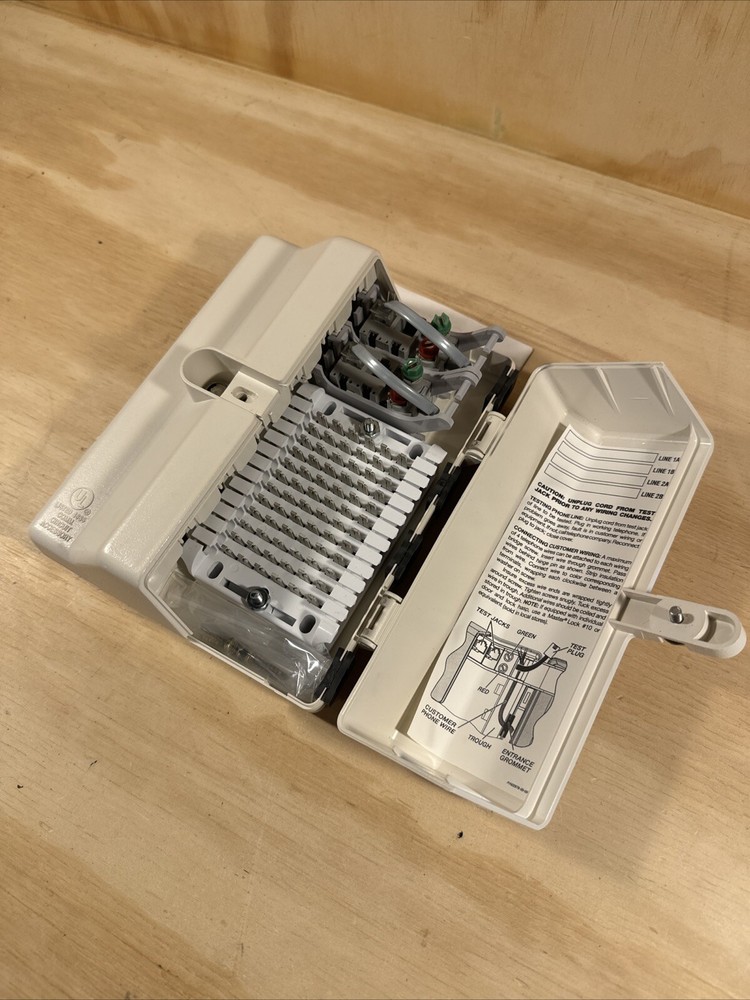 Keptel ML-6 Telephone Network Interface Device Box New With Manual