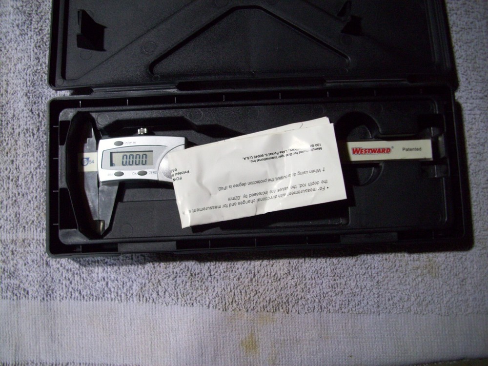 Westward 2ZA60 IP-54 Electronic Caliper Precision Tools Digital