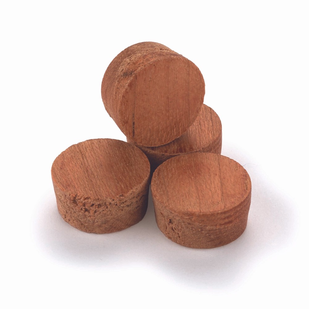 Cherry Side Grain Screw Hole Plugs 3/8" 15 pack