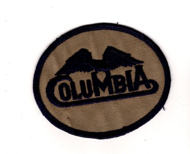 Columbia Space Shuttle, Astronaut NASA Space Race, Vintage Old Patch