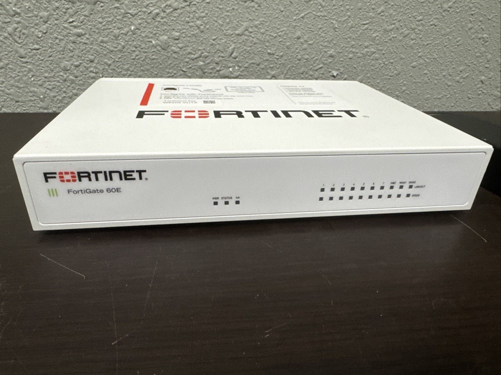 Fortinet FortiGate 60E Firewall Network Security Appliance