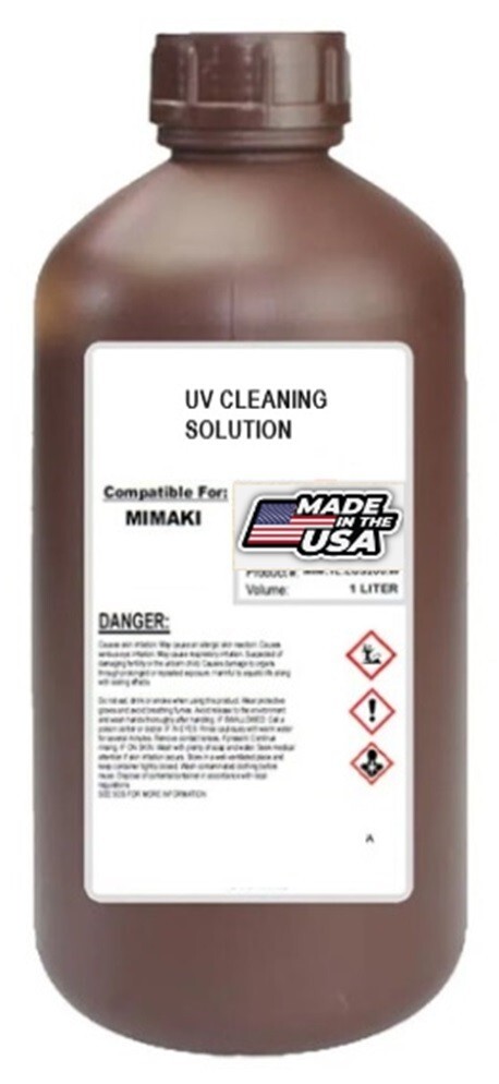 PREMIUM COMPATIBLE CLEANING SOLUTION FOR MIMAKI UV / UVDTF PRINTER (1,000 ML)