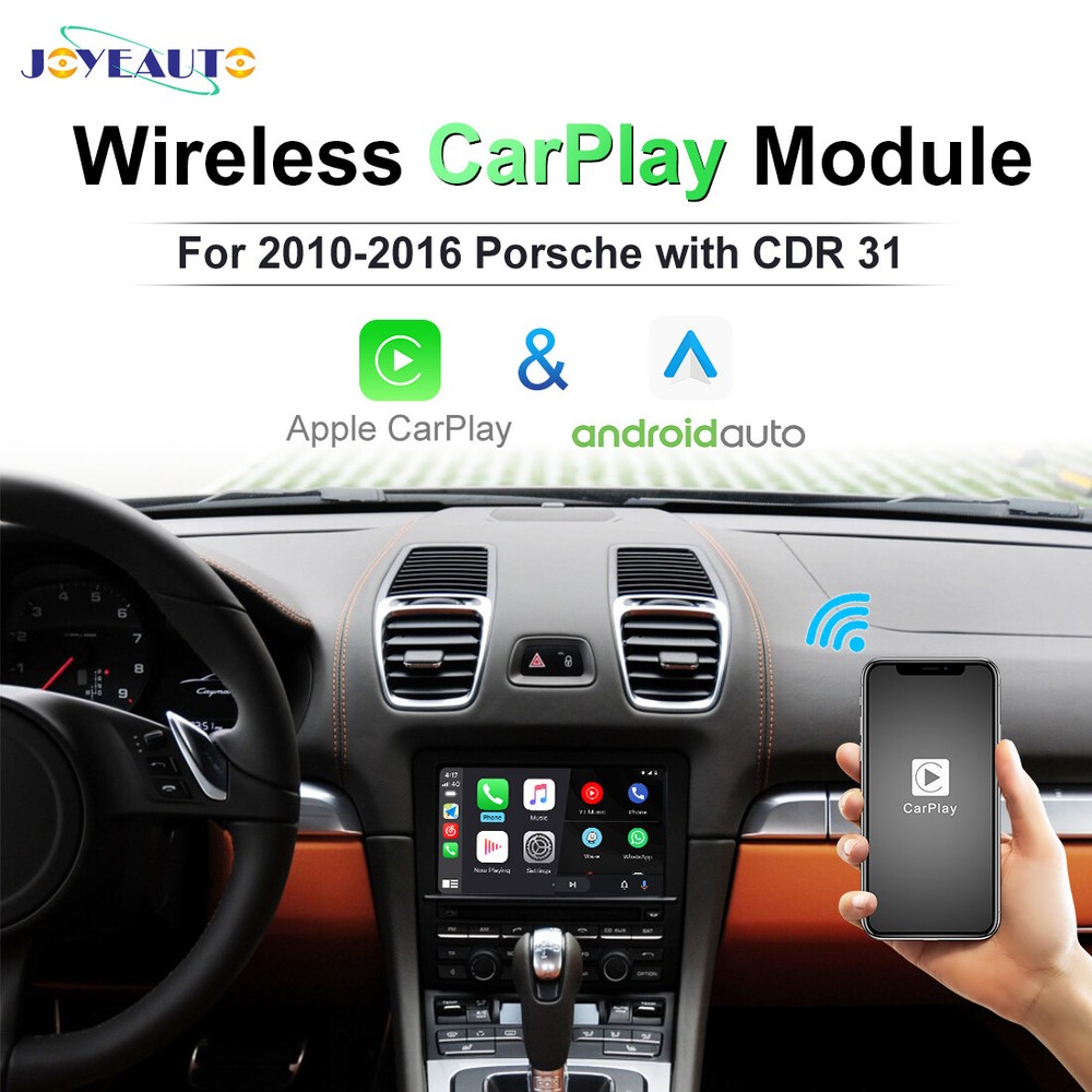 For Porsche CDR 2010-2016 Wireless Apple CarPlay Android Auto Interface