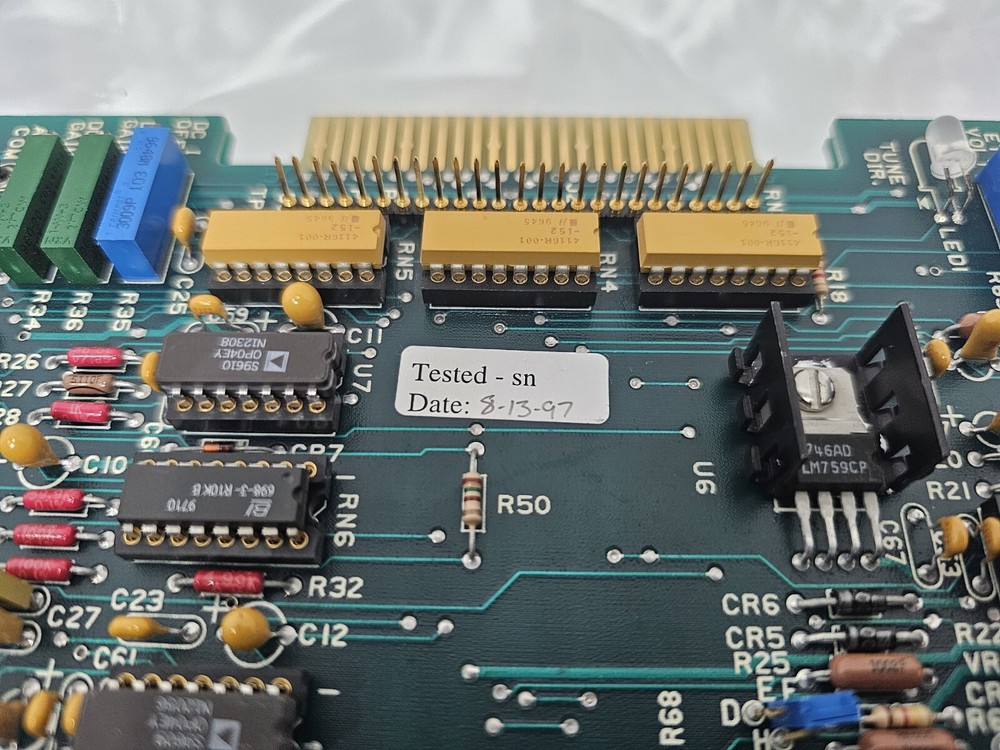 MRC Materials Research 885-11-000 Analog Process PCB POS. Rev. F Eclipse