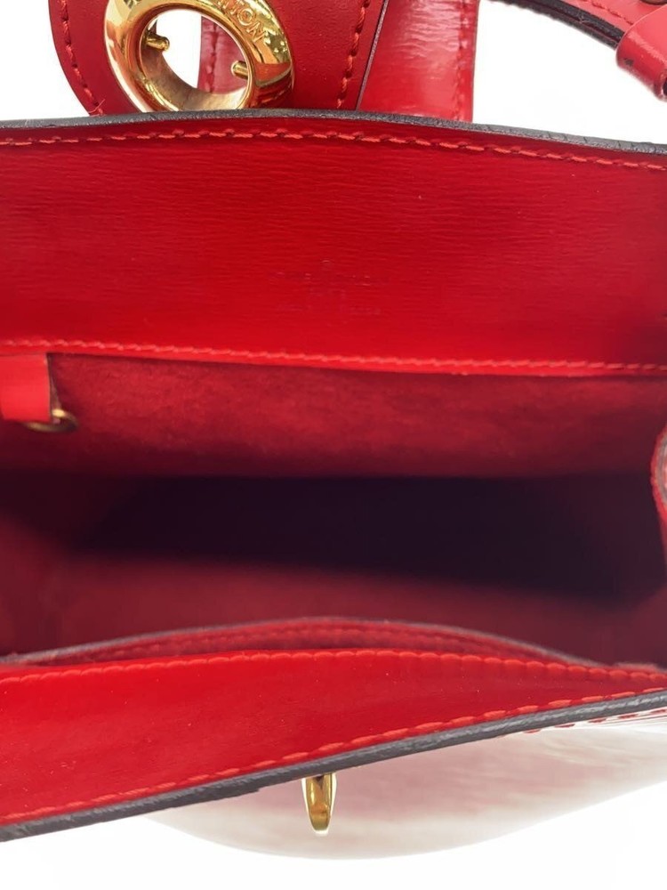 LOUIS VUITTON Shoulder Bag Cluny Epi M52257 Leather Red Used
