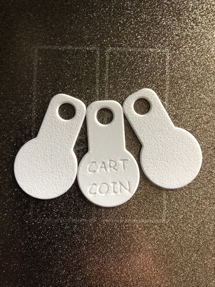 Aldi Key Chain Cart Key (3 Pack)