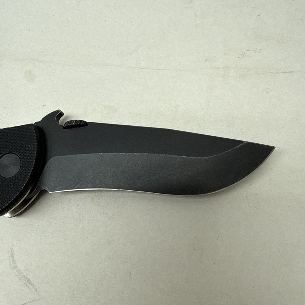 2005 Emerson Mini Commander Wave Feature Black G10 Grips Mini Com