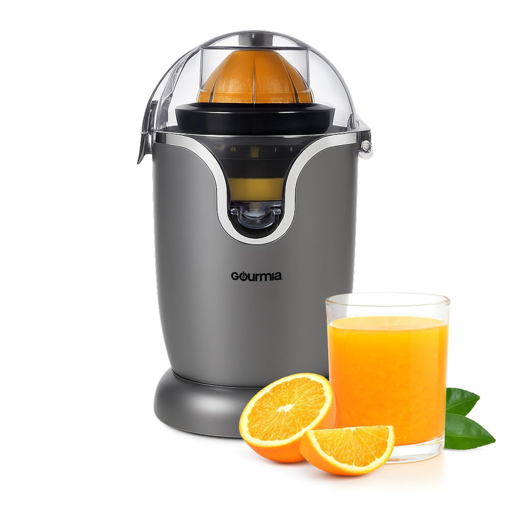 Automatic Citrus Juicer - 17 Oz Capacity, One-Touch Operation, Universal Cone, A