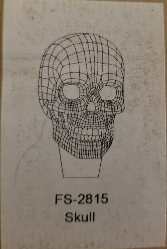 Optical Illusion Skull USB Powered Light Today FS 2815