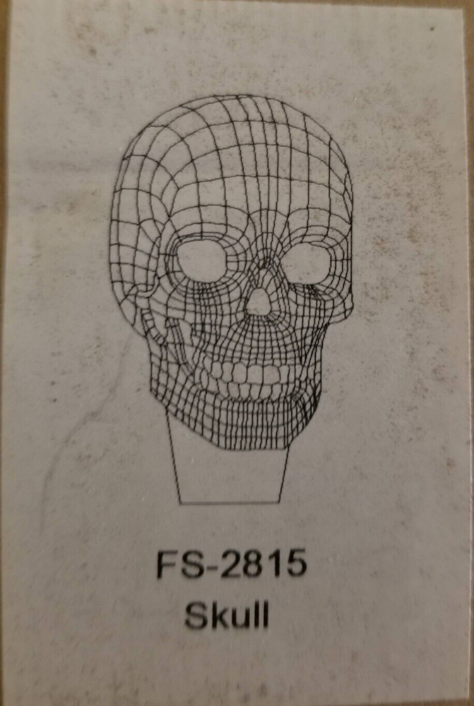 Optical Illusion Skull USB Powered Light Today FS 2815