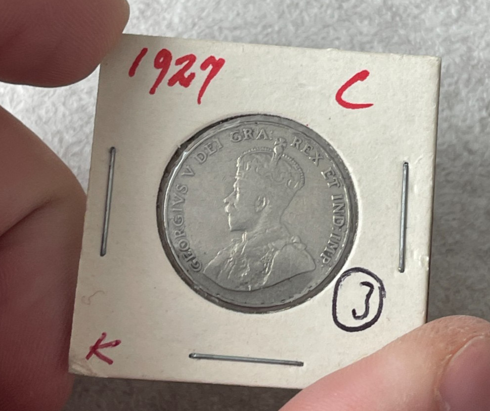 1927 Canada 5 Cents L2