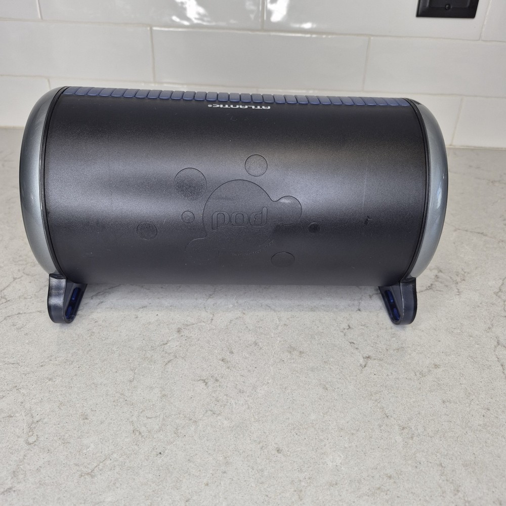 Atlantic Pod CD/DVD/Blue-Ray Pull Out 60 Disc Case Holder Media Storage Vintage