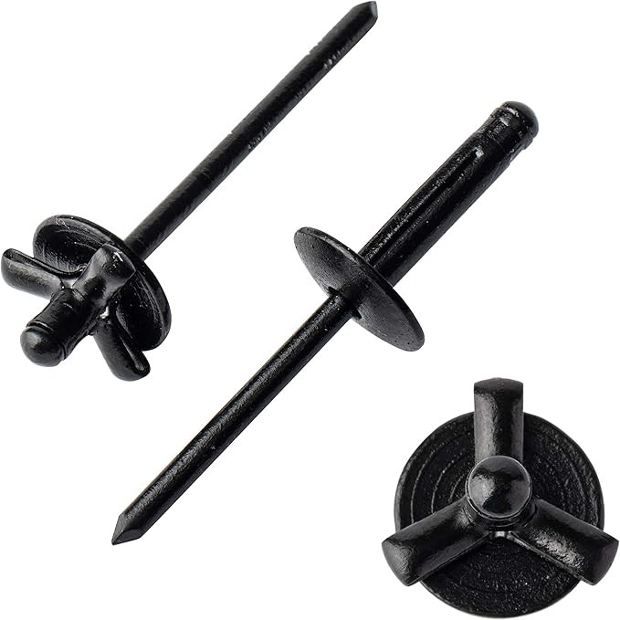 Aluminum Pop Rivets Black
