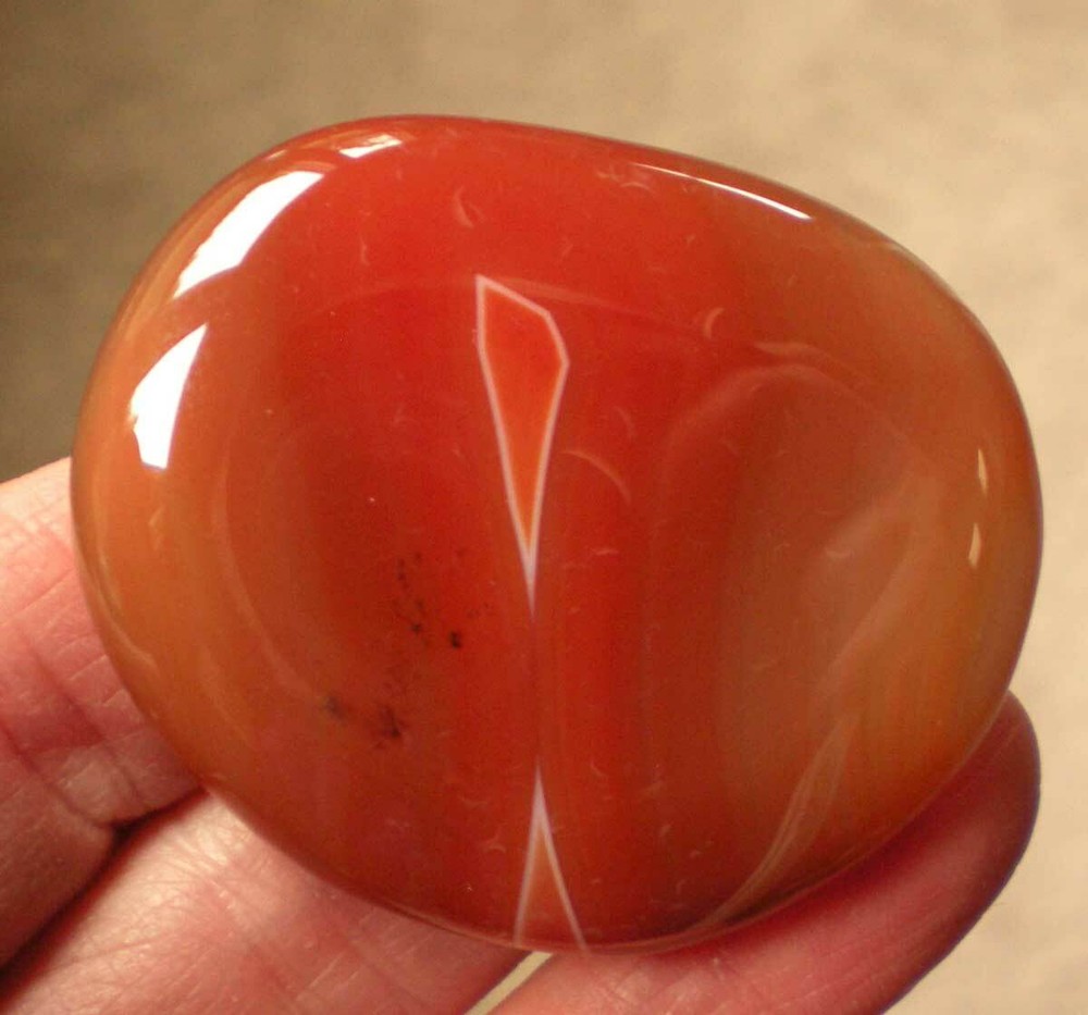 Carnelian Agate Palmstone sc707cc