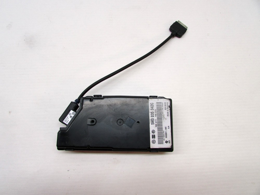 2012 VW JETTA BLUETOOTH INTERFACE CONTROL MODULE 5N0 035 342 C OEM 12