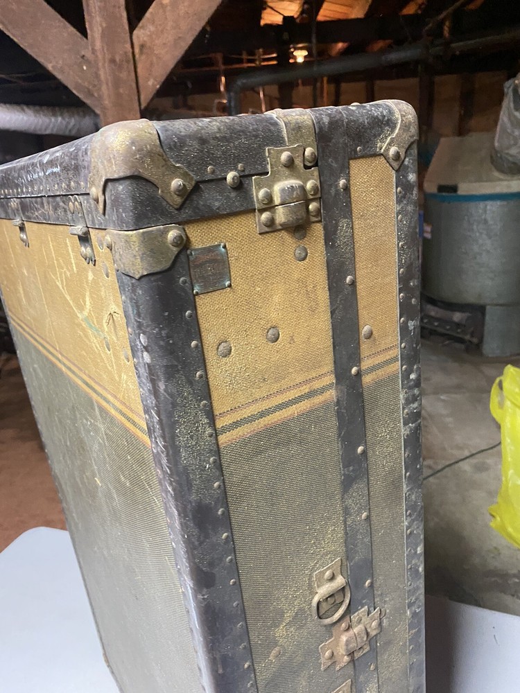 Vintage travel trunk