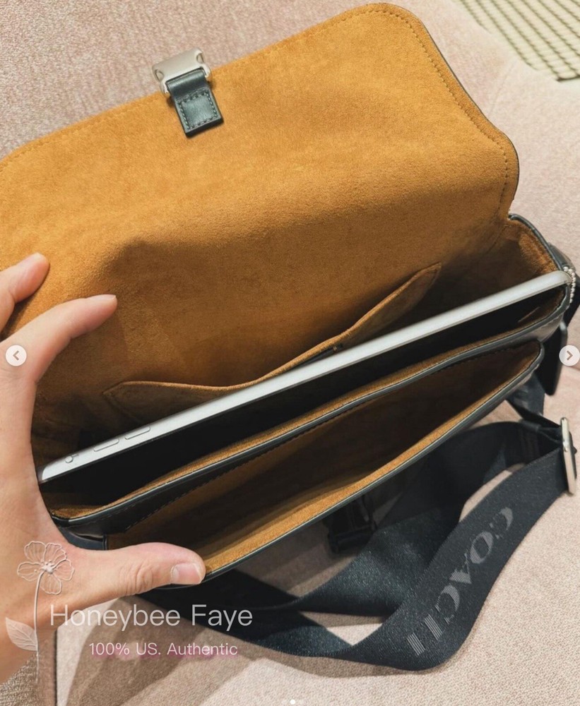 Nwt Coach Pace Messenger Bag In Signature Canvas