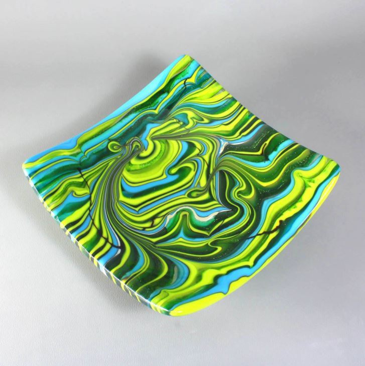 Square Slump Mold #GM06 - Glass Fusing