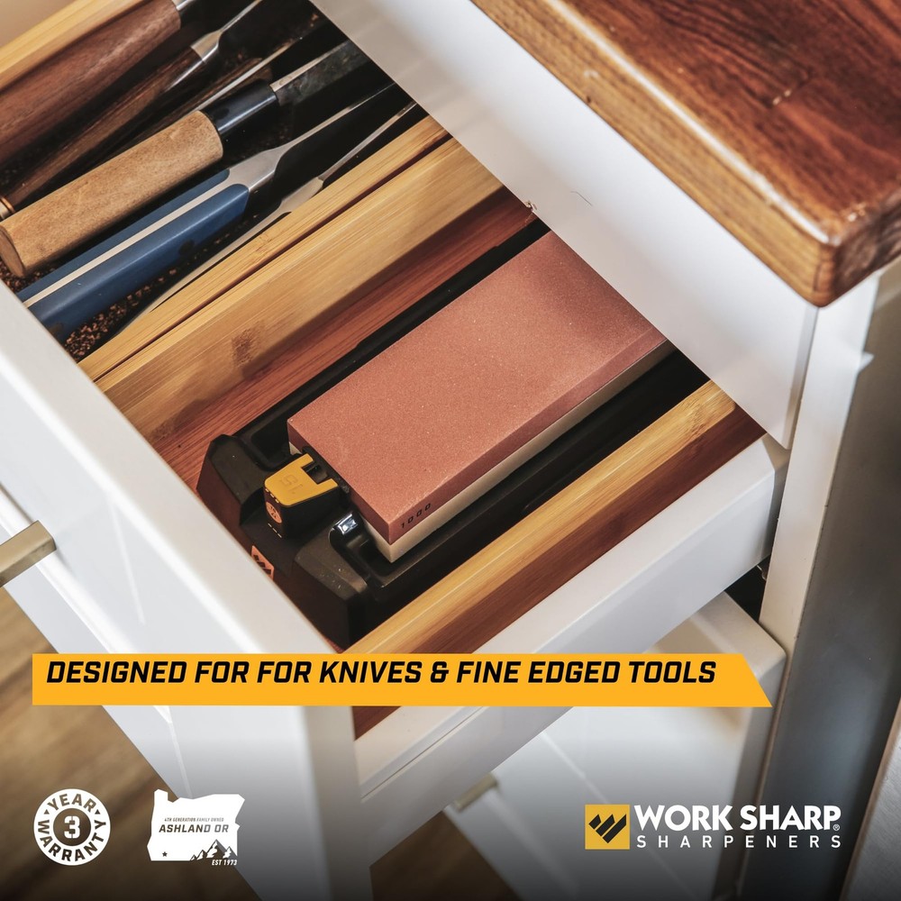 Work Sharp Benchtop Whetstone Knife Sharpener - For Knives & Edged Tools - Kitch