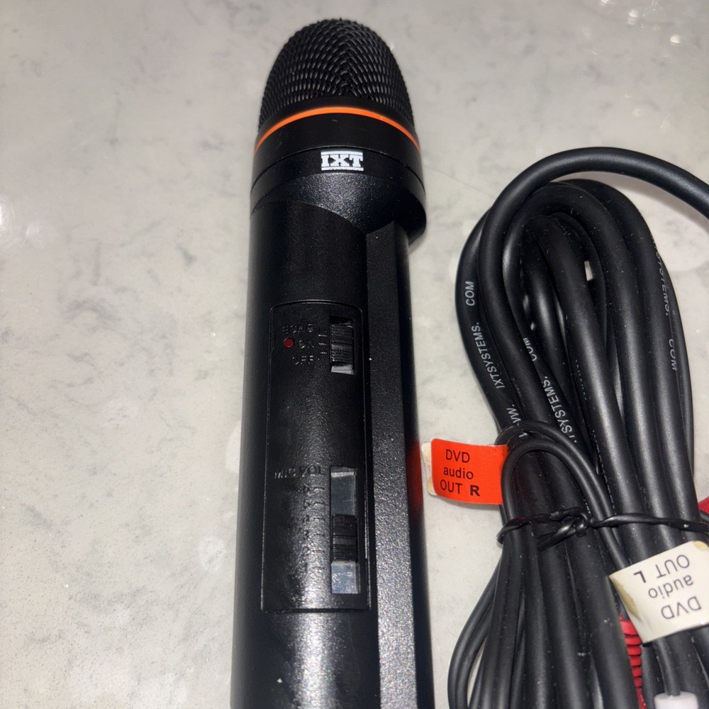IXT Systems Hand Held Karaoke Microphone