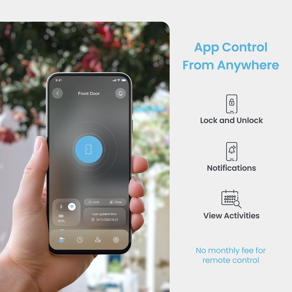 Secure Link Wi-Fi Hub - Control Your Smart Lock from Anywhere with Real-Time No