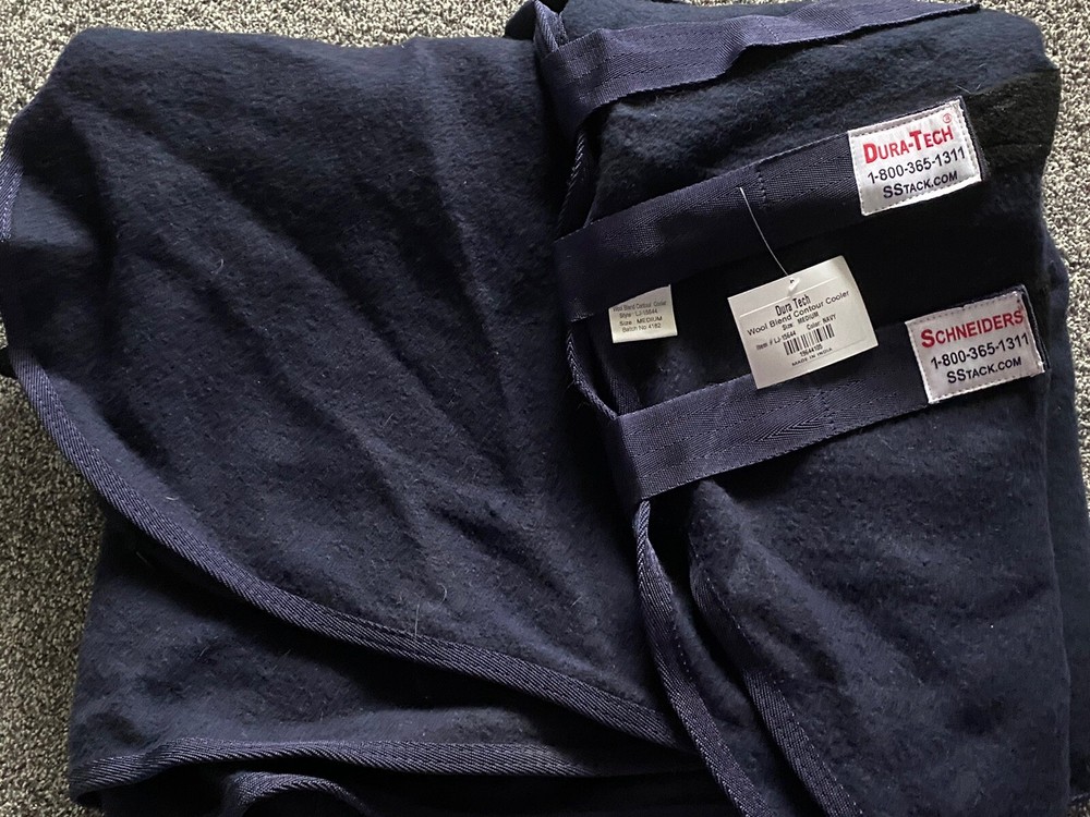 Dura Tech Horse Cooler Medium Navy