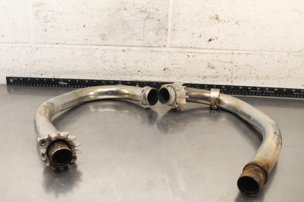 1978 Honda CX500 EXHAUST HEADER PIPE PAIR A420