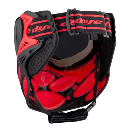 Dye i3 Pro Paintball Goggle/Mask System - Fire Red