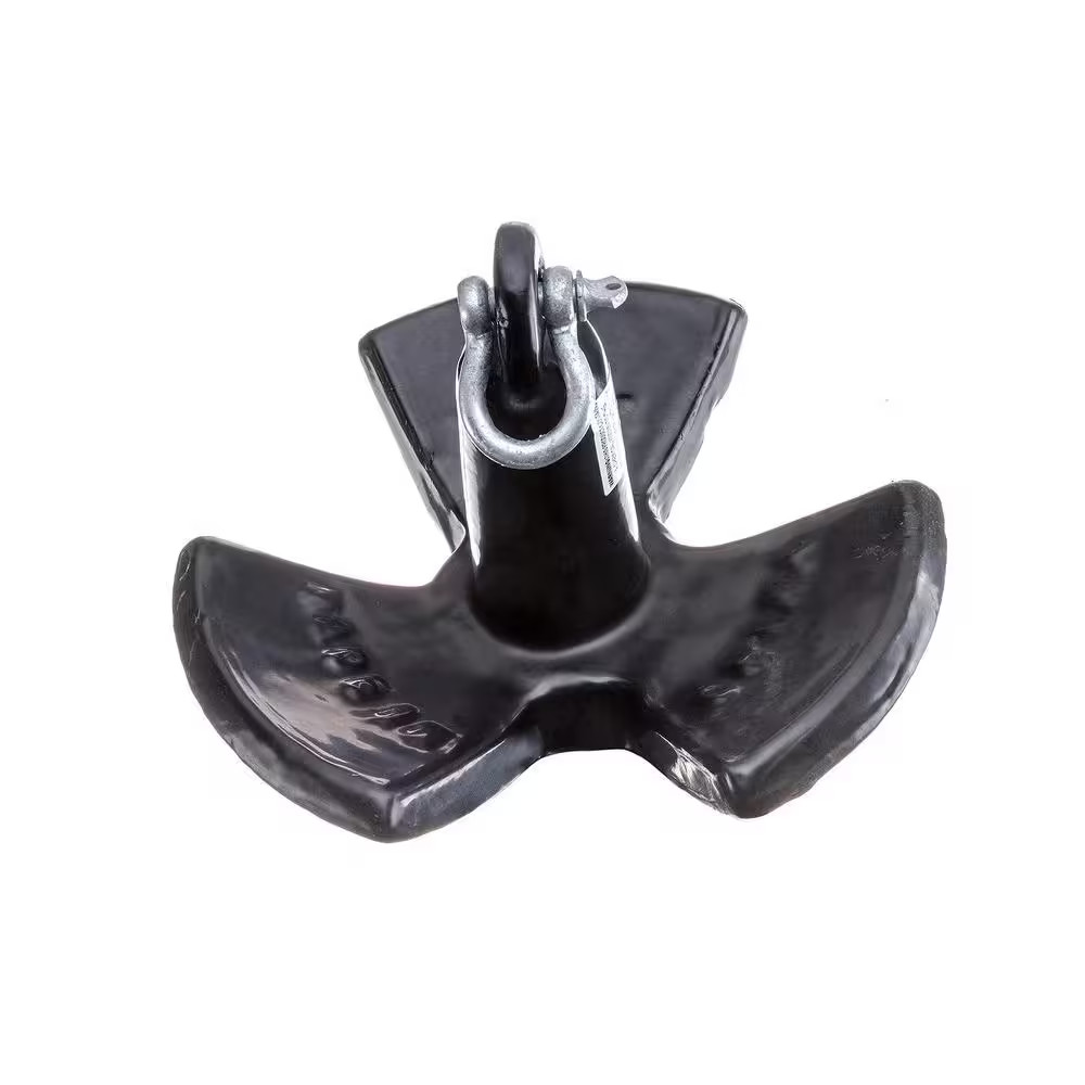 20 Lbs. Vinyl Coated River Anchor, Black