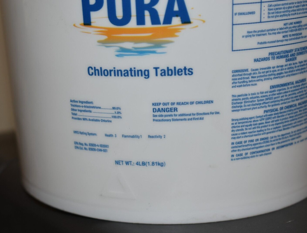 Aqua Pura 3in. Tablets ~ 4 lbs.