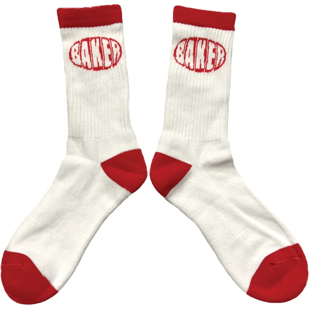 Baker Skateboards Oval Crew Socks