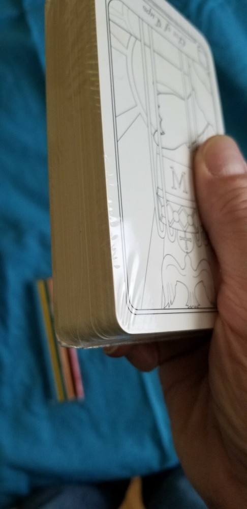 Color Your Own TAROT 78 Card Deck