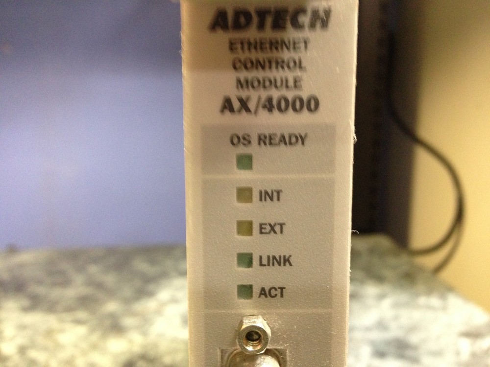Adtech 401428 Ethernet Control Module 401428C for AX/4000