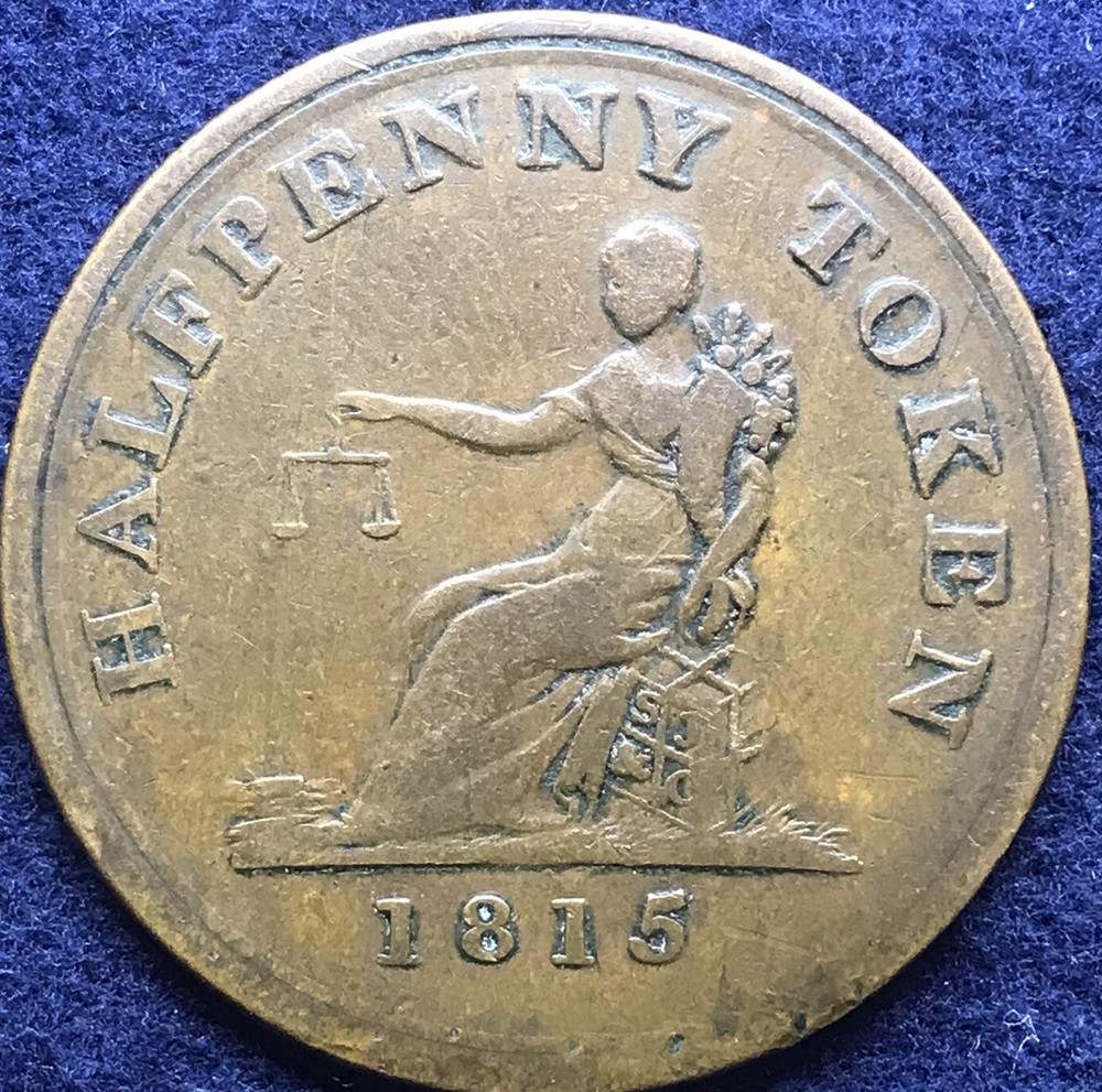 Lower Canada: 1815 1/2 Penny LC-56B1