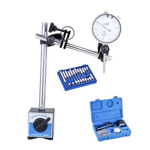 KATSU Dial Indicator with Magnetic Base - 22 Pieces Inches Kit