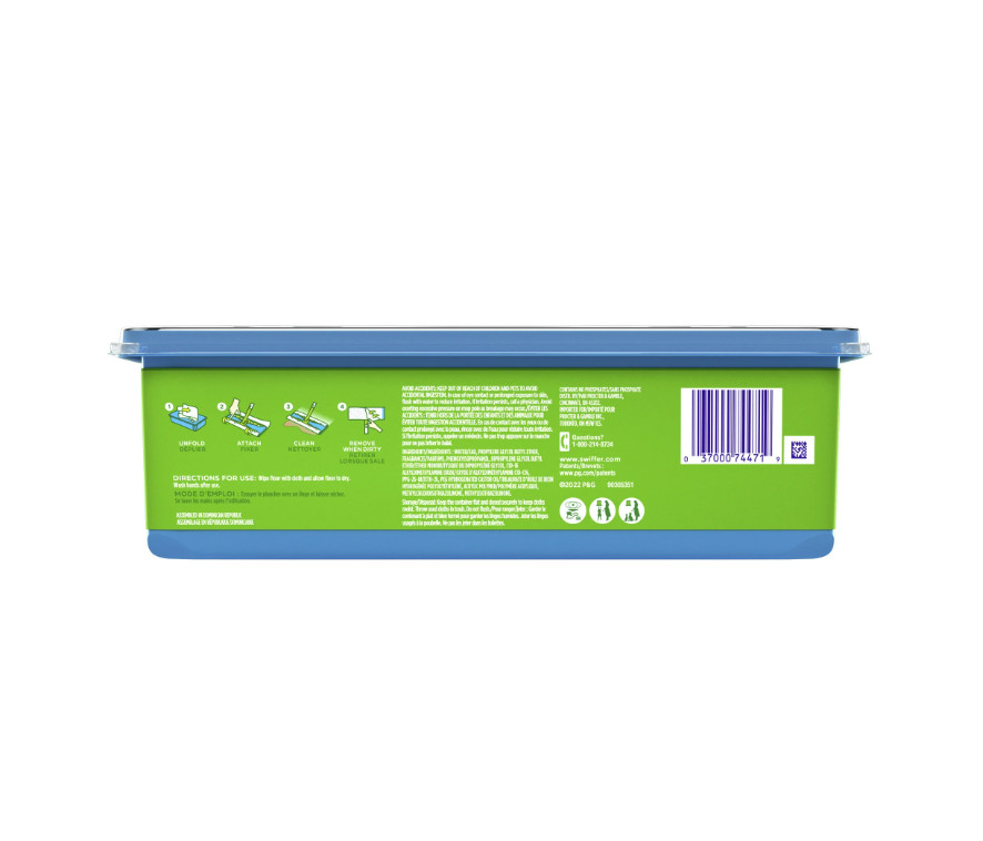 Swiffer Sweeper XL Wet Pad Refills, Open Window Fresh, 12 Ct