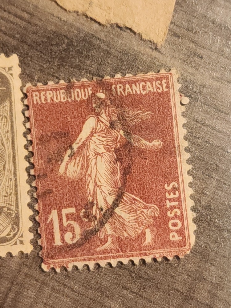 Republique Francaise Foreign 15c Stamp Used - #A109