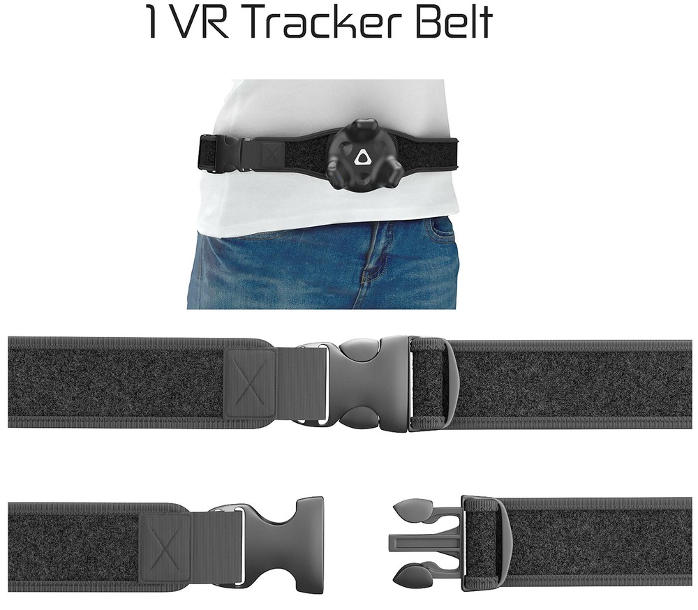 Skywin VR Tracker Belt and Tracker Strap Bundle for HTC Vive System Tracker P...