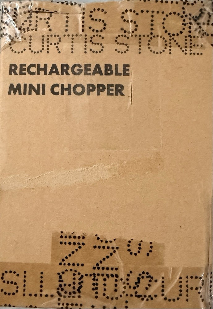 Curtis Stone Rechargeable Mini Chopper - Black